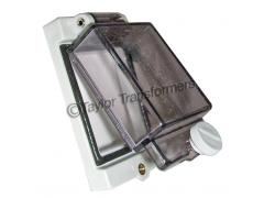 SPARE DOUBLE POLE MCB WINDOW COVER IP55